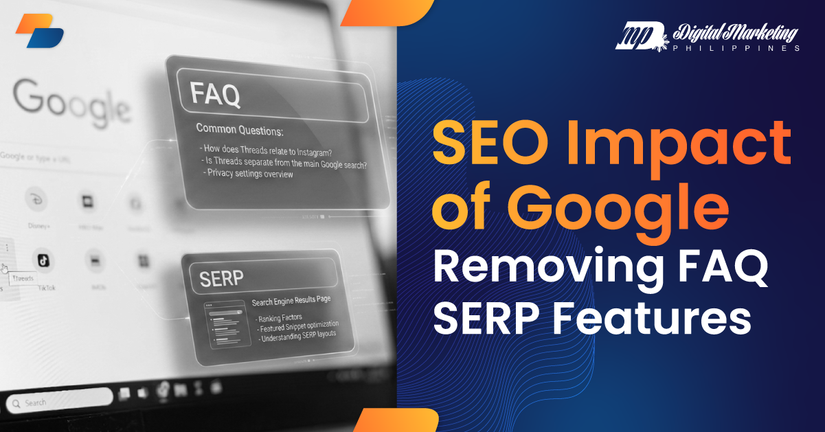 SEO Impact of Google Removing FAQ SERP Features - featured image