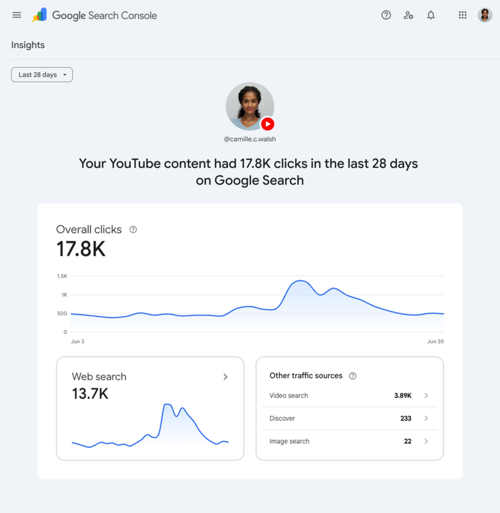 Google search console